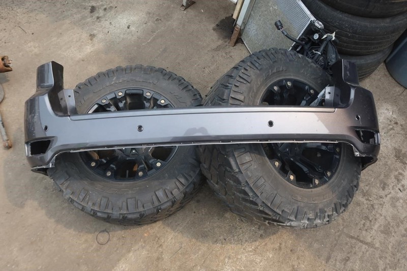 2017-2021 Jeep Grand Cherokee OEM Rear Bumper Cover Upper Portion