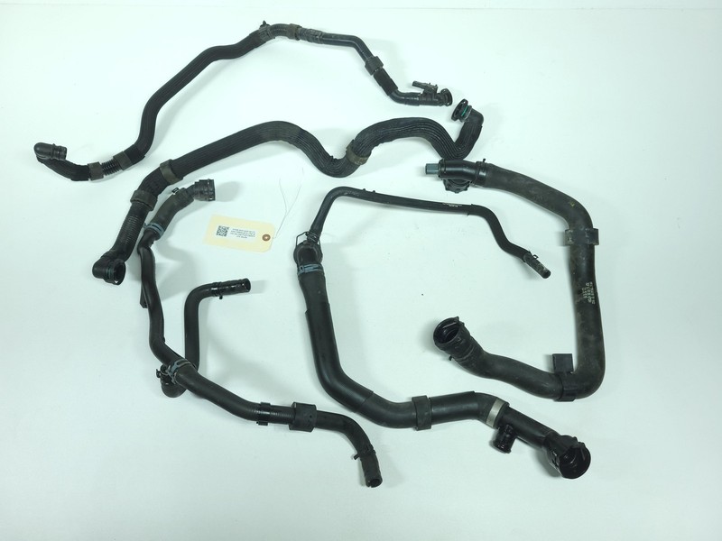 2019-2025 Audi Q3 Engine Radiator Coolant Water Hose Pipe SET 2.0L 5QF122051BE