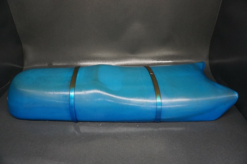 1997 Tiger Shark OEM PWC Jet Ski Seat (Aqua Blue) Monte Carlo 1000 0773-831