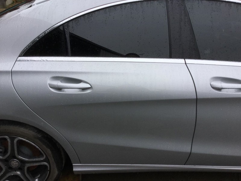 2014-2019 Mercedes CLA-Class Right Passenger Side Rear Door Silver