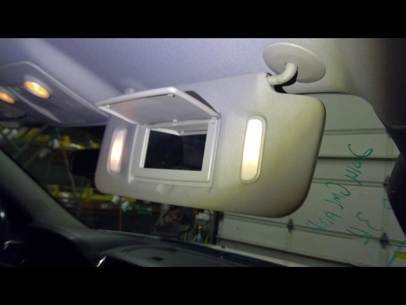 Passenger Sun Visor VIN J 11th Digit Limited Fits 07-17 ACADIA 1494521