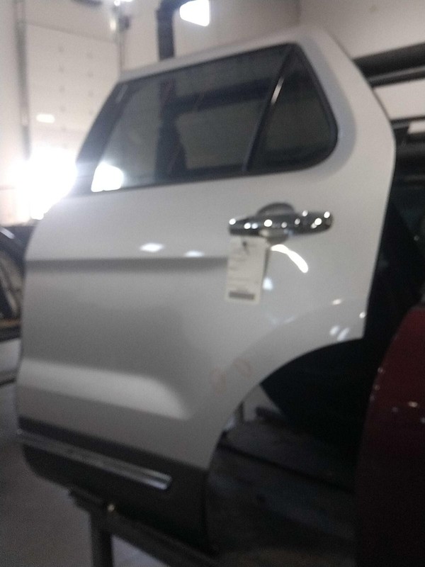 2019 Ford Explorer Rear Left Door Silver 4274 Used 114K Miles