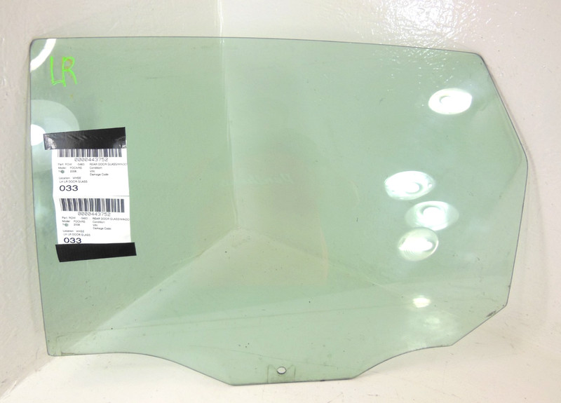 2000-2011 Ford Focus Sedan Rear Door Window Tinted Glass Driver Left LH OEM