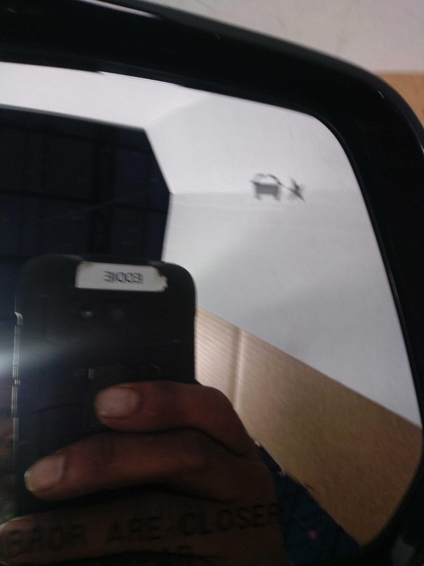 2018 Chevrolet Traverse Right Door Mirror Assembly Grey 113K Miles OEM Used