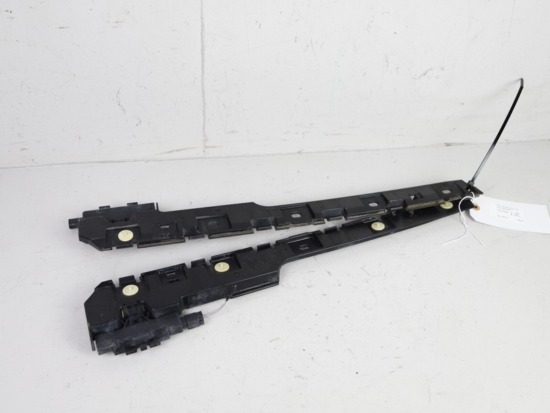 12-18 BMW 650i F13 RWD LEFT RIGHT REAR SIDE SKIRT ROCKER PANEL BRACKETS OEM SET