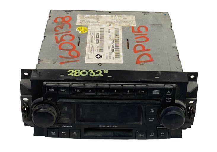 Dodge Ram radio am fm 2004 to 2010 radio receiver assembly OEM 05091523AL