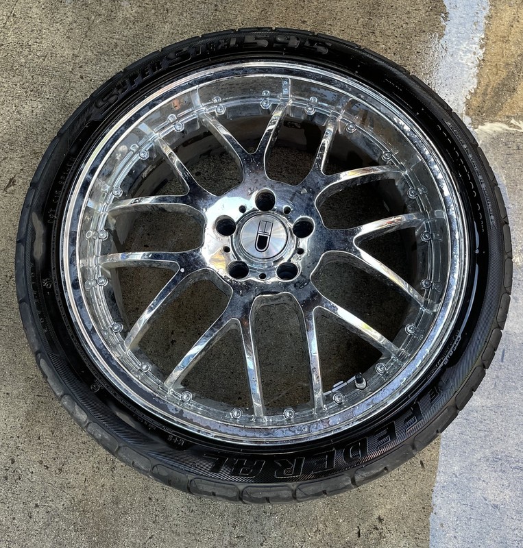 FOR 09-20 NISSAN 370Z 20" MSR WHEEL RIM 255/35ZR20 W/ TIRE (ONLY 1) # ML1-WH1058