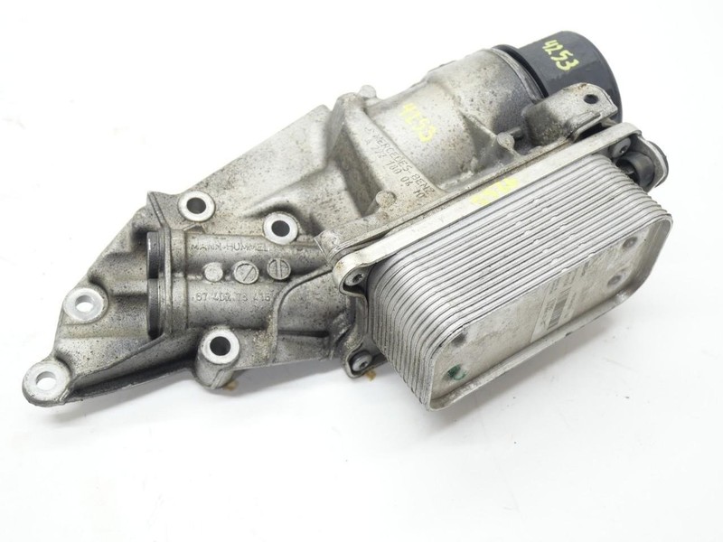 2006-2011 Mercedes E350 C350 W219 Oil Filter Housing W/ Cooler OEM