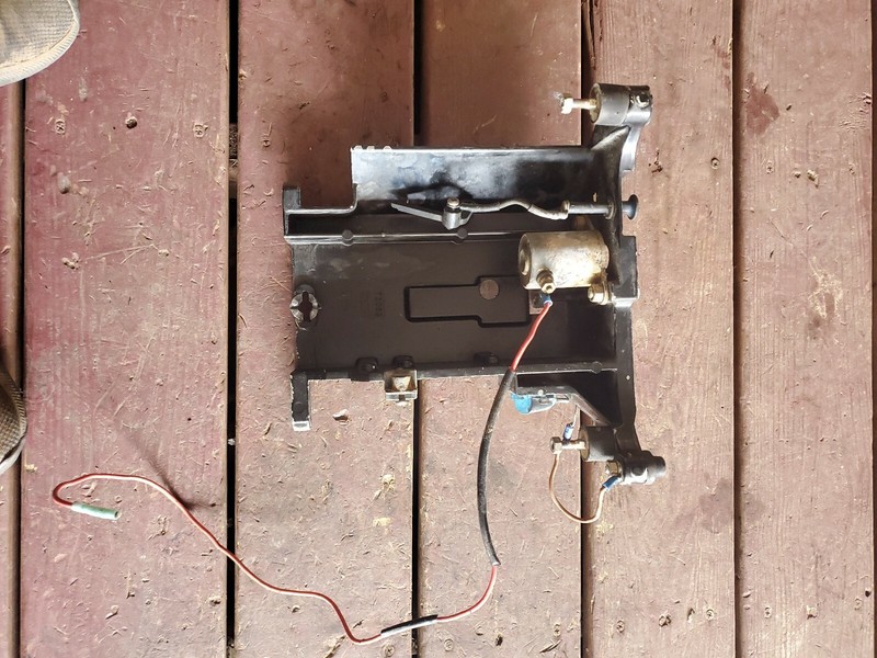 COWL FRONT SUPPORT BRACKET from 1978 Mercury Outboard Motor M-500 4 Cyl. 50 Hp