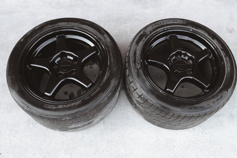 1993-2002 Camaro SS Z28 Black17x11 Wheel ZR1 Style & 315/35R17 Tires *USED*