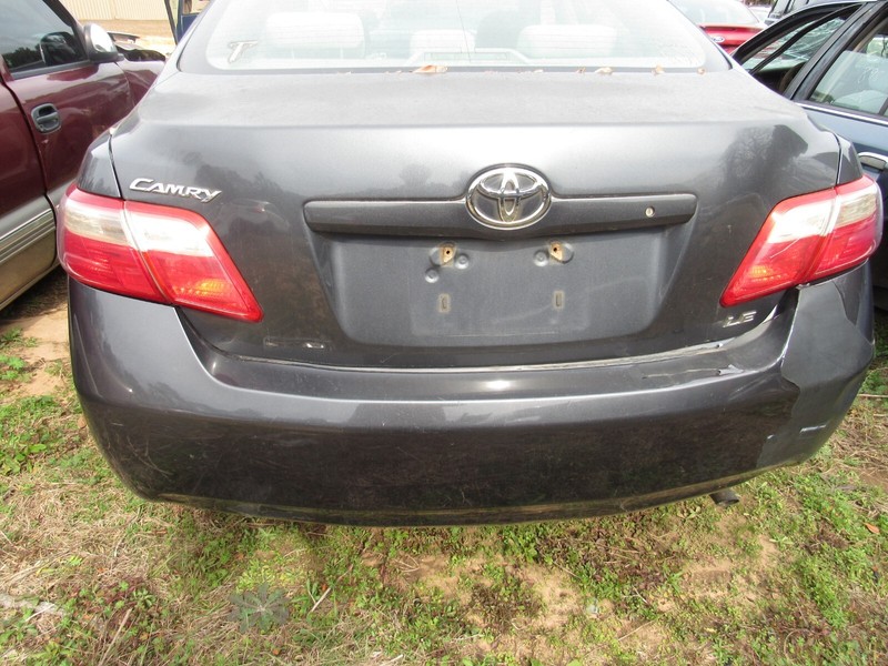 07-11 TOYOTA CAMRY REAR TRUNK DECK LID CONVENTIONAL IGNITION GRAY 1G3