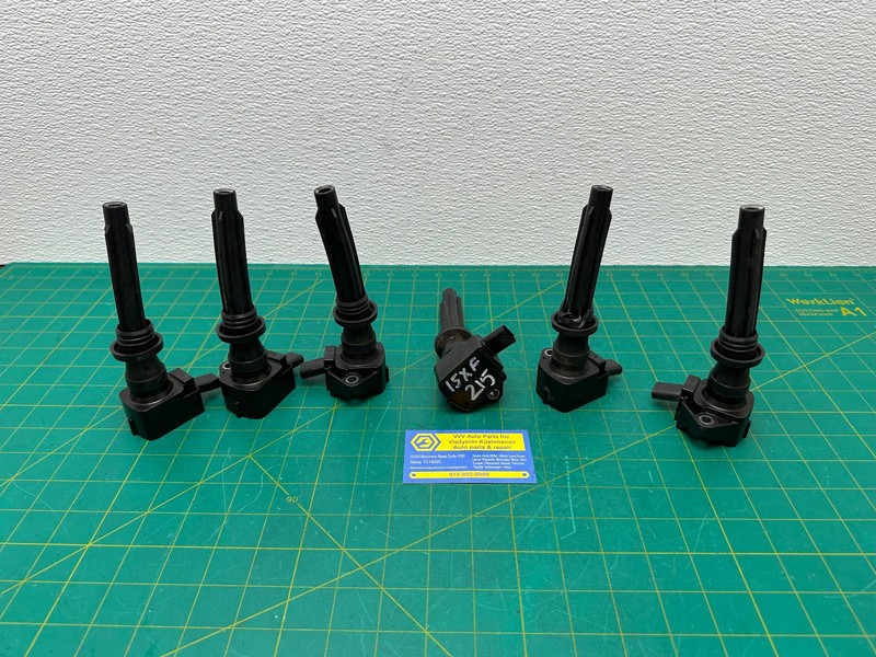 13-19 JAGUAR XJ XF XJR engine IGNITION COIL SET OF 6 OEM