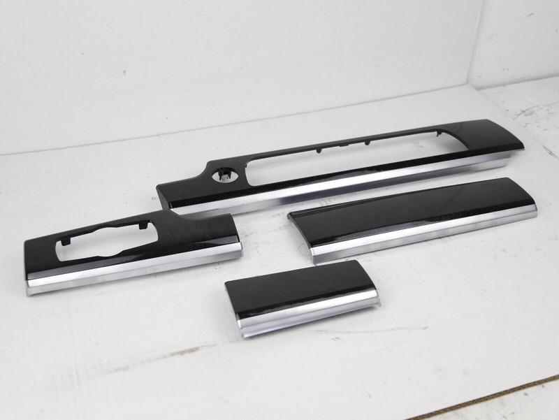 09 - 15 BMW F01 4PCS DASH DOOR SHELF INTERIOR TRIM COVER SET OEM