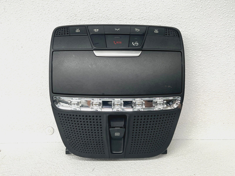 ⭐19-21 MERCEDES AMG GT53 FRONT OVERHEAD CONSOLE LIGHT MAP LAMP BLACK OEM LOT2434