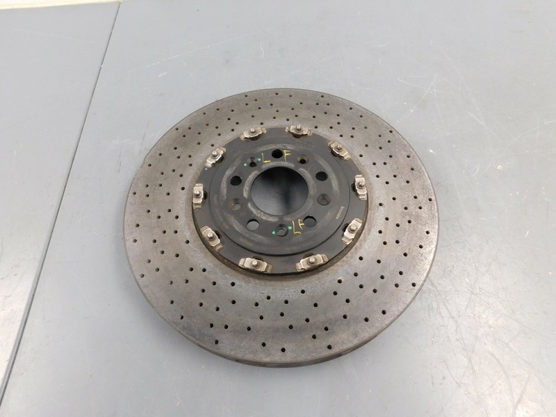2015 14 -18 Aston Martin V12 Vantage S Left Front Ceramic Brake Rotor #1954 C4