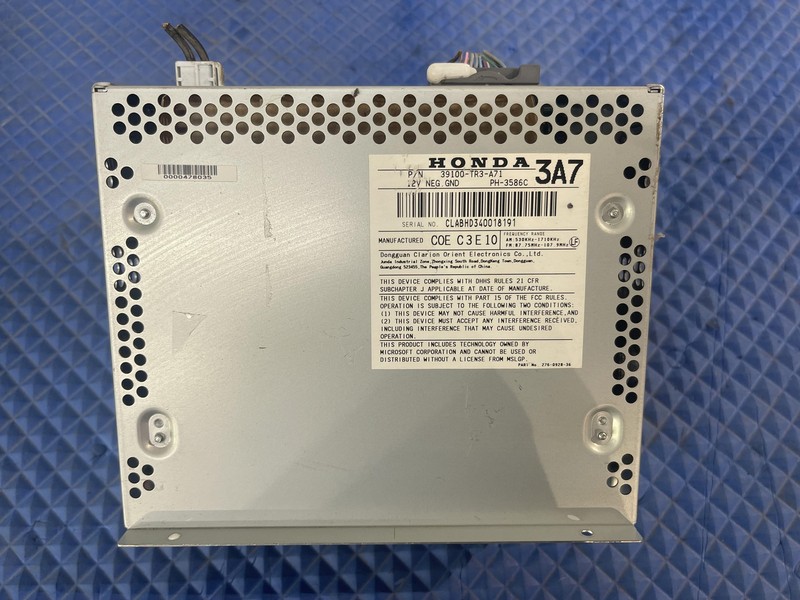 2012 2013 2014 Honda Civic SI Coupe oem Cd player No Face Plate Tested