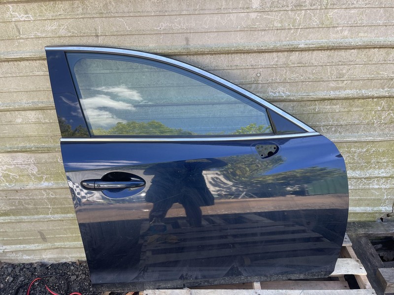2014 - 2021 Mazda 6 Front Passenger Right Door Assembly Normal Wear Blue 42M