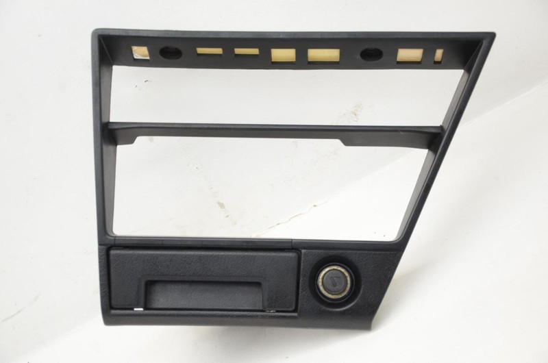 87-89 Nissan 300ZX Z31 Black Center Dash Radio Bezel