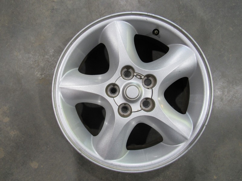 00-07 FORD TAURUS ALLOY WHEEL 16x6 ALUMINUM,5 SPOKE,STRAIGHT SPOKES