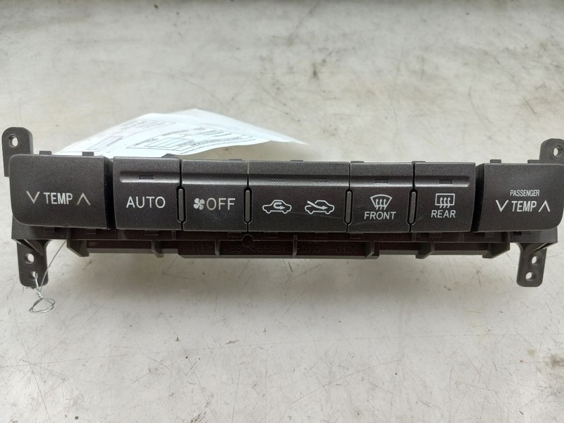 03 04 05 06 07 08 09 LEXUS GX470 FRONT TEMPERATURE CONTROL 655944-0070