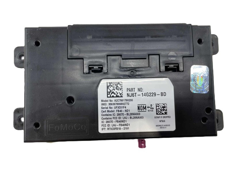 2024 Ford Bronco Sport Telematics Communication Control Module NJ6T14G229BD OEM