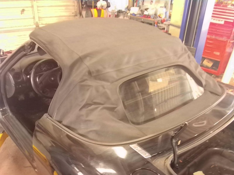 99-05 Mazda Mx-5 Miata NB Black Convertible Top Soft Top Roof