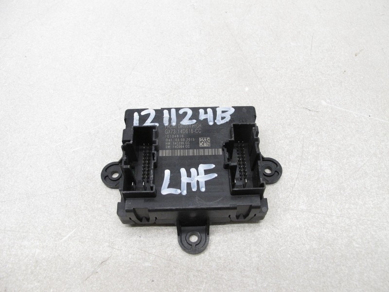 16-20 JAGUAR X260 XF DOOR CONTROL MODULE FRONT DRIVER LEFT OEM 121124B
