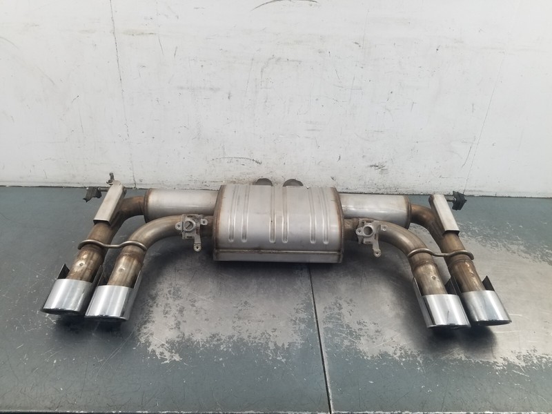 2015 BMW X5M F85 Exhaust Muffler / Tips / Tailpipes - Cut #9227 VV5