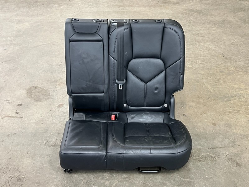 ⭐2011-2018 PORSCHE CAYENNE REAR LEFT DRIVERS COMPLETE SEAT CUSHION OEM LOT2542