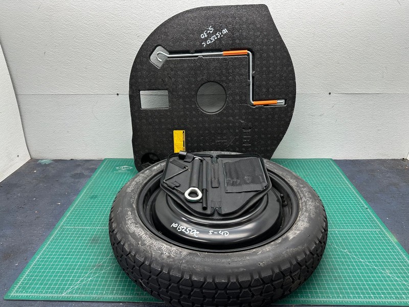 10-15 Lexus IS250 IS350 SPARE TIRE WHEEL RIM T145/70D17 W/ TOOLS KIT OEM