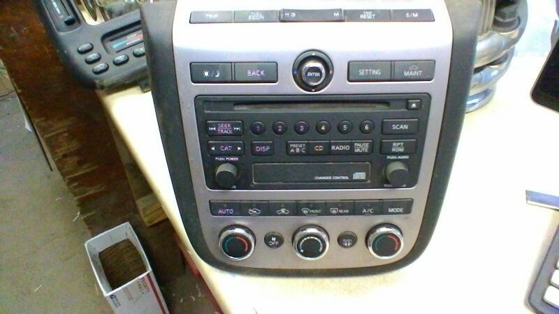 Audio Equipment Radio Receiver 2 Din Am-fm-stereo-cd Fits 06-07 MURANO 65543