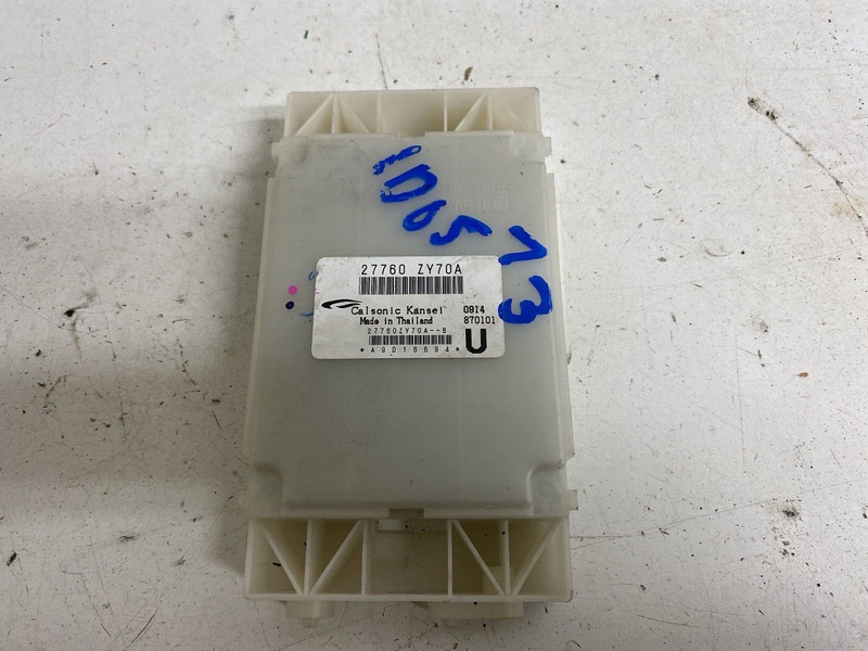 2011-2014 Nissan Maxima Temperature A/C Amplifier Computer Module 27760 ZY70A