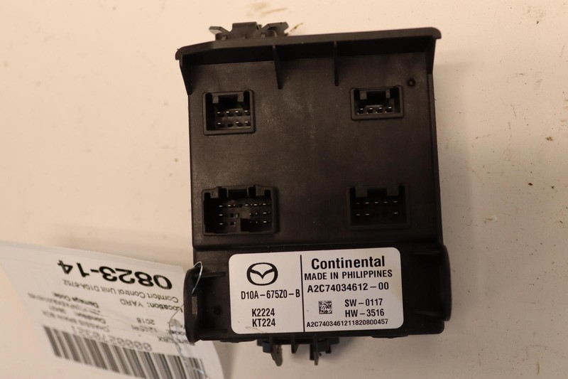 2017-2018 FIAT 124 SPIDER BODY POWER SUPPLY COMFORT CONTROL MODULE UNIT OEM