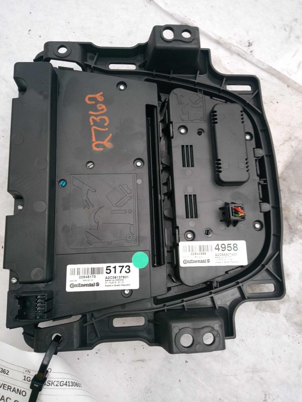 2016 Buick Verano A/C Selector Switch OEM Grey 122K Miles Warranty