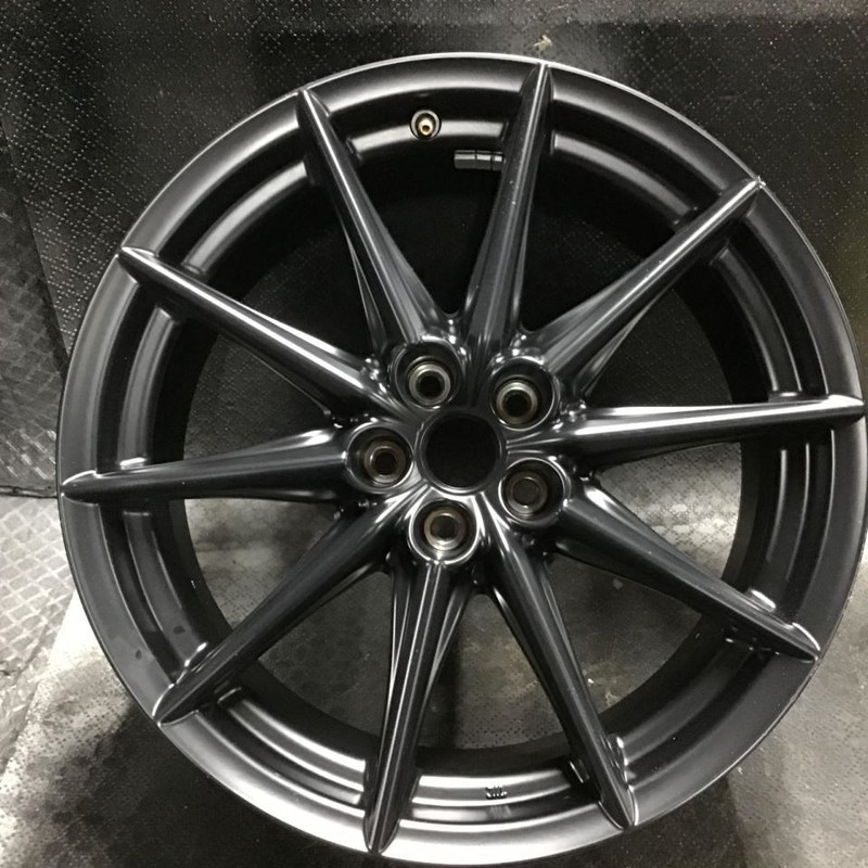 2022-2026 Toyota GR86 75290 A Wheel 18 x 7-1/2 Rim Black Painted SU00309471