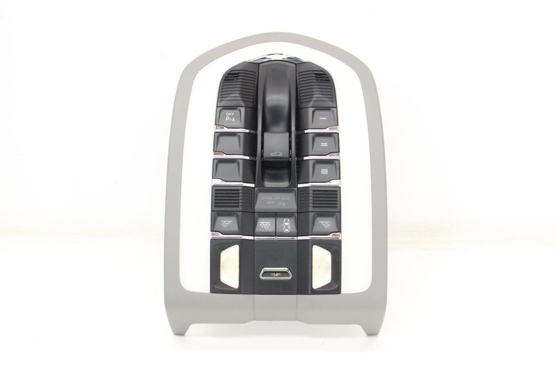 11-18 Porsche Panamera Roof Console with Control Panel 7PP959551