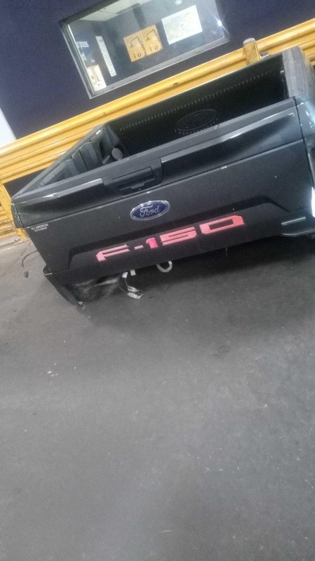 2020 Ford F150 Pickup Truck Bed Assembly Silver OEM Used 105K Miles NJ25-17491