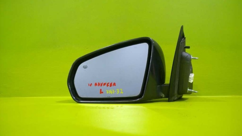 08 09 10 AVENGER R/T DRIVER LEFT HEATED SIDE VIEW MIRROR OEM 3161-32