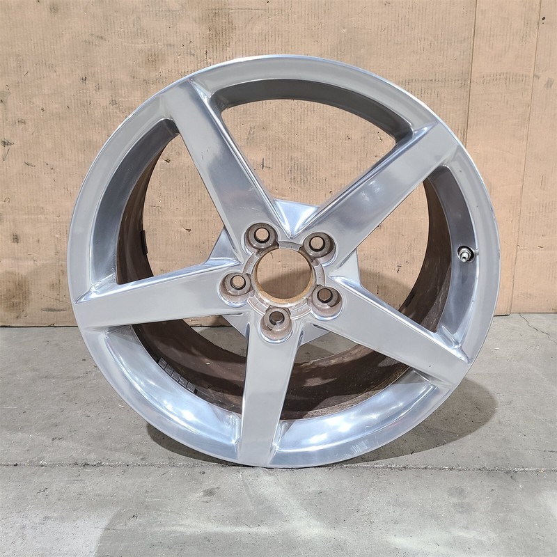 05-13 Corvette C6 Rear Wheel 5 Spoke 19x10 Oem Aa7442