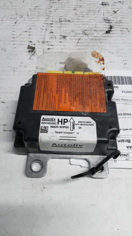 Used Air Bag Module fits: 2015 Nissan Altima Air Bag front with side center cons