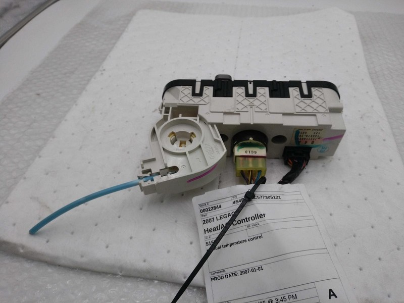 2005-2009 Subaru Legacy A/C Selector Switch OEM 72311AG04A Silver 131k Miles