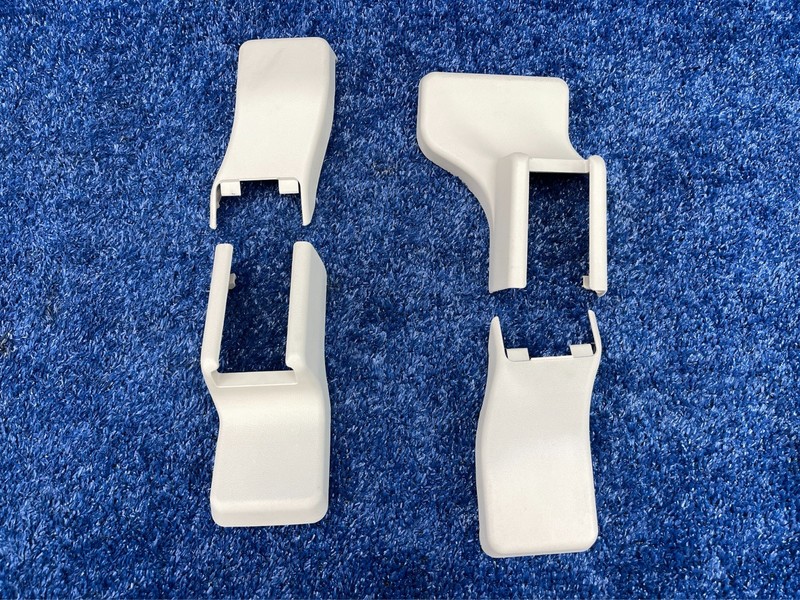 2010–2015 Lexus RX Rear Right Seat Track Decorative Covers OEM SET 72152-0E020