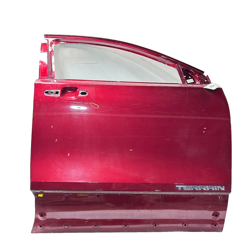 2018-2023 GMC TERRAIN FRONT PASSENGER EXTERIOR DOOR SHELL PANEL OEM RED *GPJ*