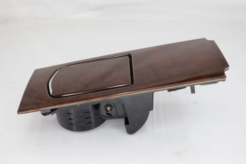 2010-2016 PORSCHE PANAMERA FRONT CENTER CONSOLE CUP HOLDER WOOD GRAIN 970553481