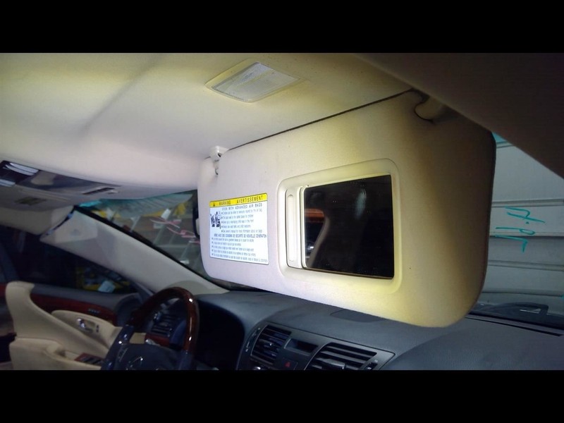 Passenger Sun Visor Illuminated Fits 07-09 LEXUS LS460 1520124