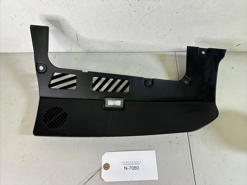 2021 2022 TESLA MODEL Y RH RIGHT PASSENGER FOOTWELL COVER ASSEMBLY OEM 7080 B51