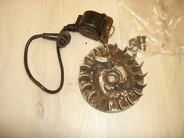 Husqvarna 50 coil flywheelREAD AD (graytop )chainsaw part bin 295 #2