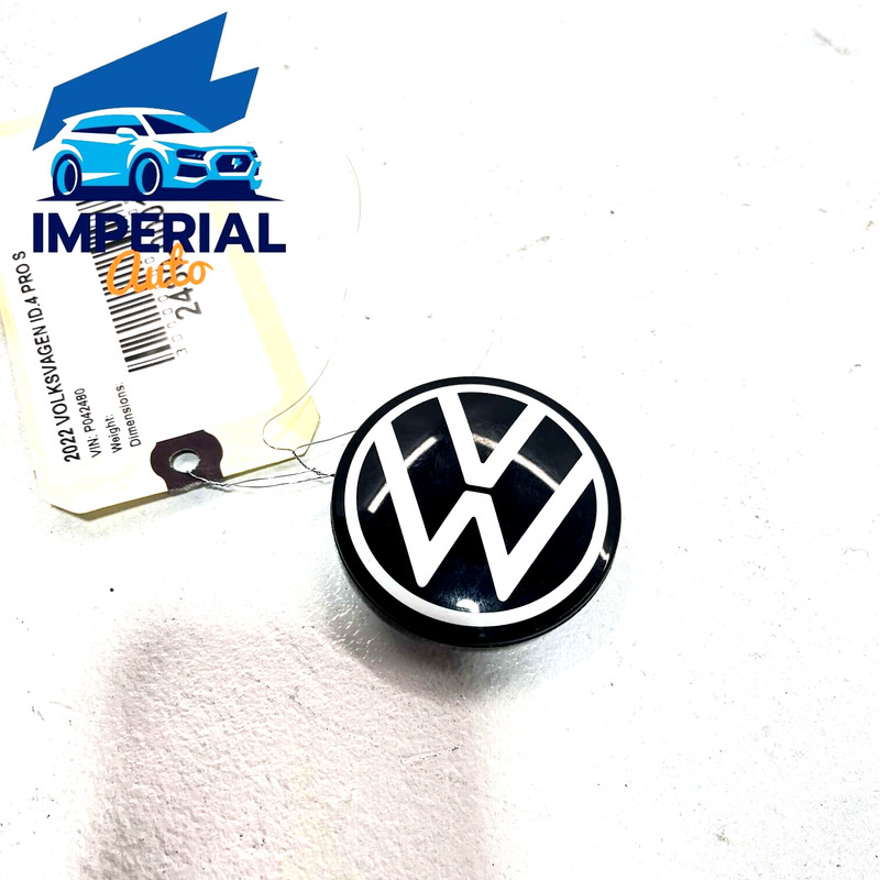 2021-2023 VOLKSWAGEN ID.4 PRO S FRONT GRILLE EMBLEM CAP TRIM OEM