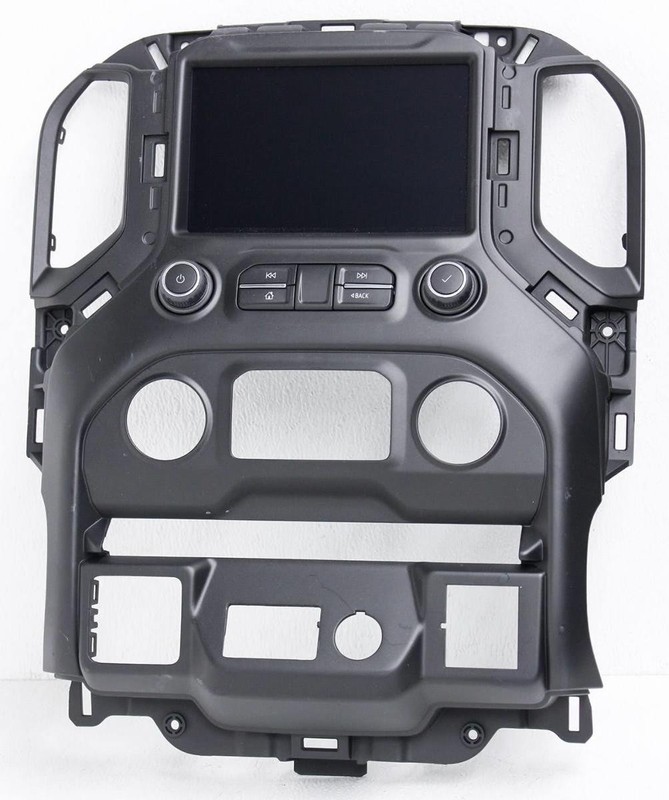OEM Chevrolet Silverado Pickup In Dash Display with Bezel 84743964 (Scratches)