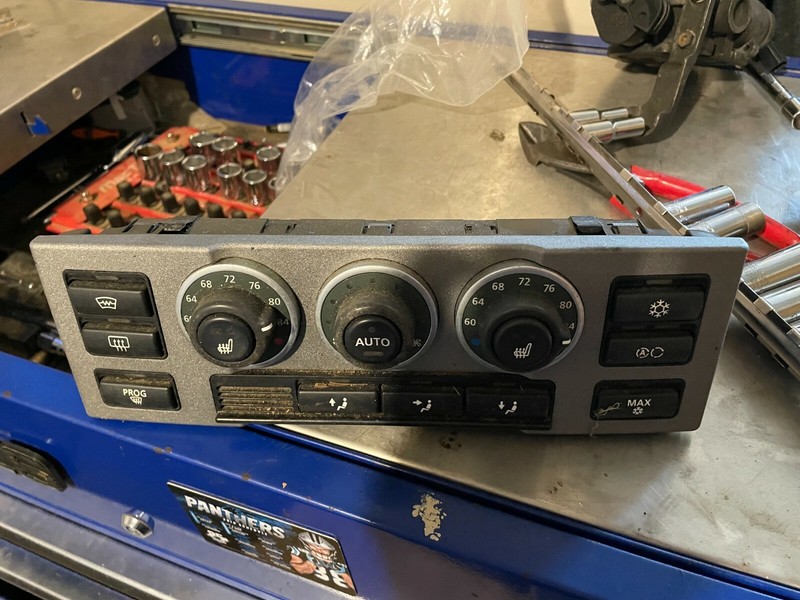 03-06 RANGE ROVER SPORT HSE HEATER AC A/C CLIMATE CONTROL W/ PASS HEATED SEAT